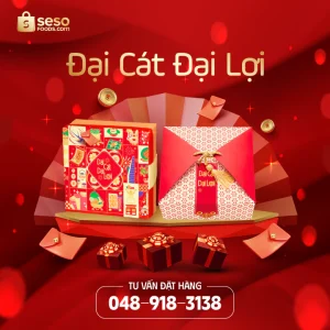 Hộp quà Tết - Đại Cát Đại Lợi | Hàng đặt trước
